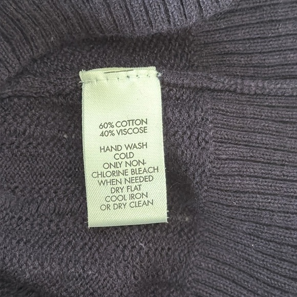 Calvin Klein Sleeveless Sweater Dress- Navy - Picture 10 of 12